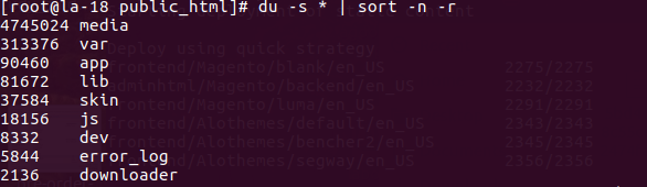 Linux List Files, Directories, and Their Total Sizes in Descending Order
